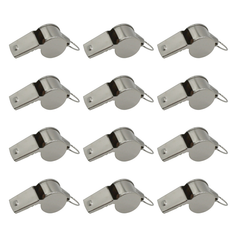 Metal Whistle, Set of 12