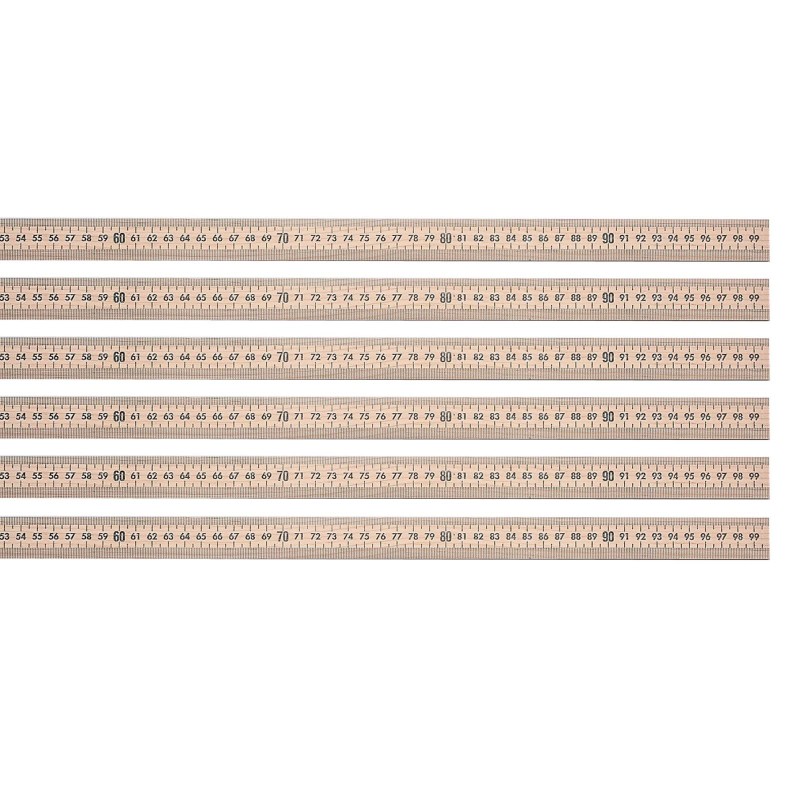 Meterstick, 39-1/2'', Pack of 6