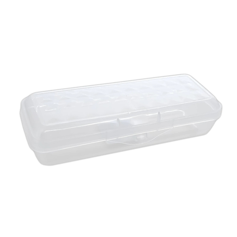 LUCENT Pencil Case Organizer Box, 8'', Clear
