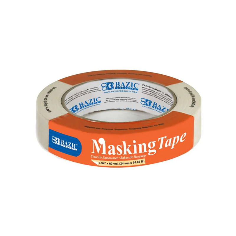 General Purpose Masking Tape, .94'' x 2160'' (60 Yards)