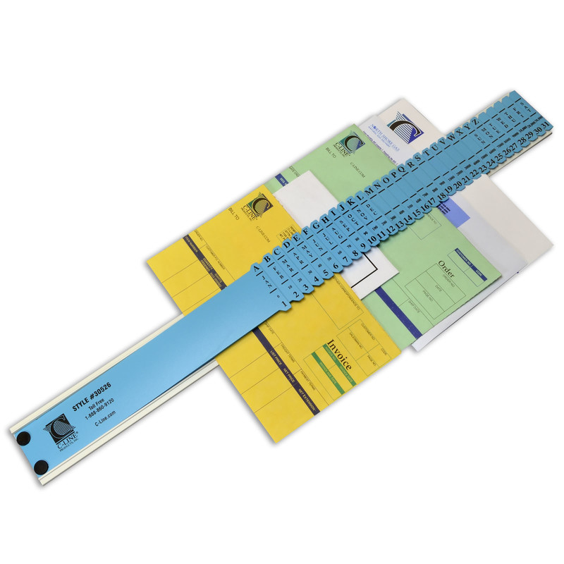 All-Purpose Document Sorter, Plastic, 2 1/2'' x 23 1/2''