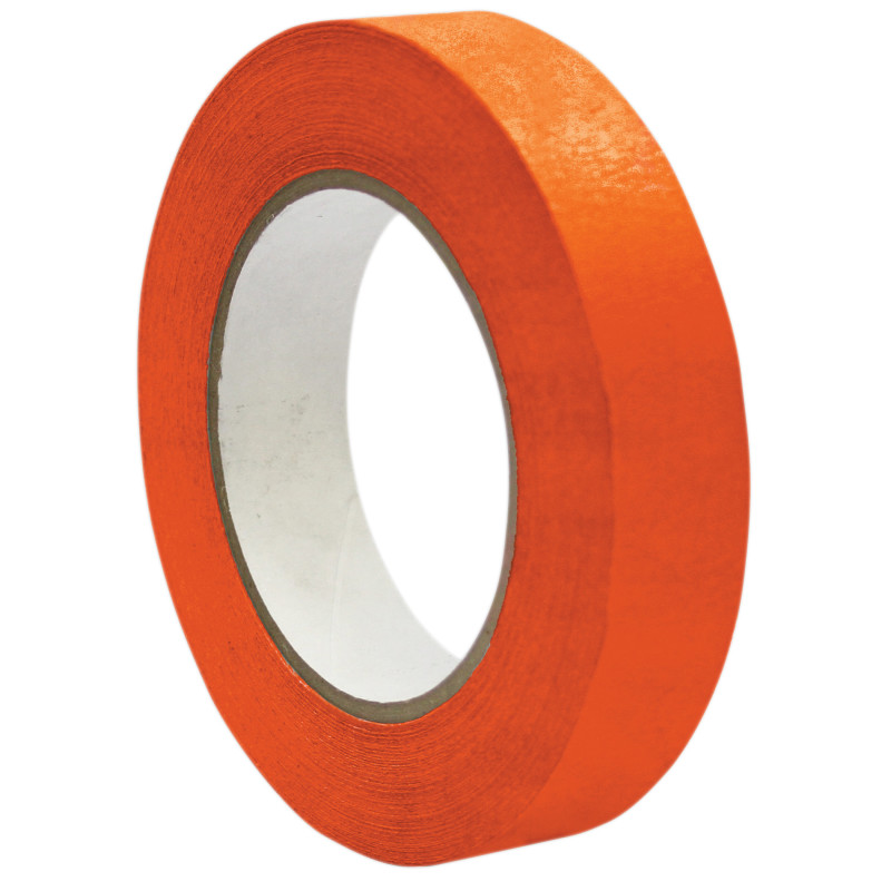 Premium Grade Masking Tape, 1'' x 55 yds, Orange