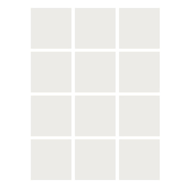 Dry Erase Stickables with Dry Erase Marker, White, 3'' x 3'', 12 Per Pack, 2 Packs