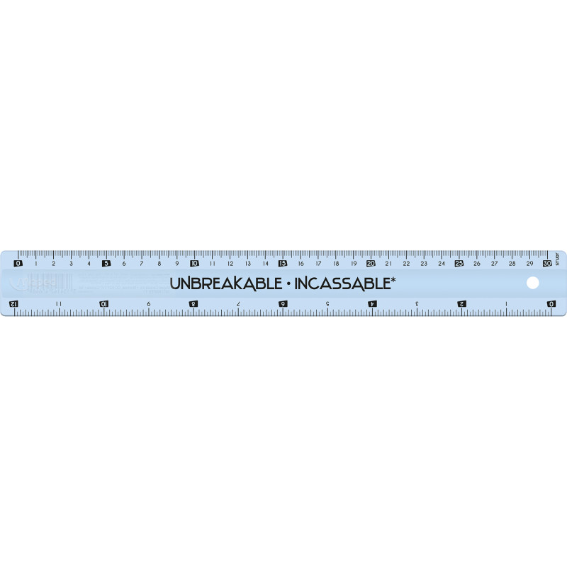 Unbreakable Ruler 12'' / 30cm