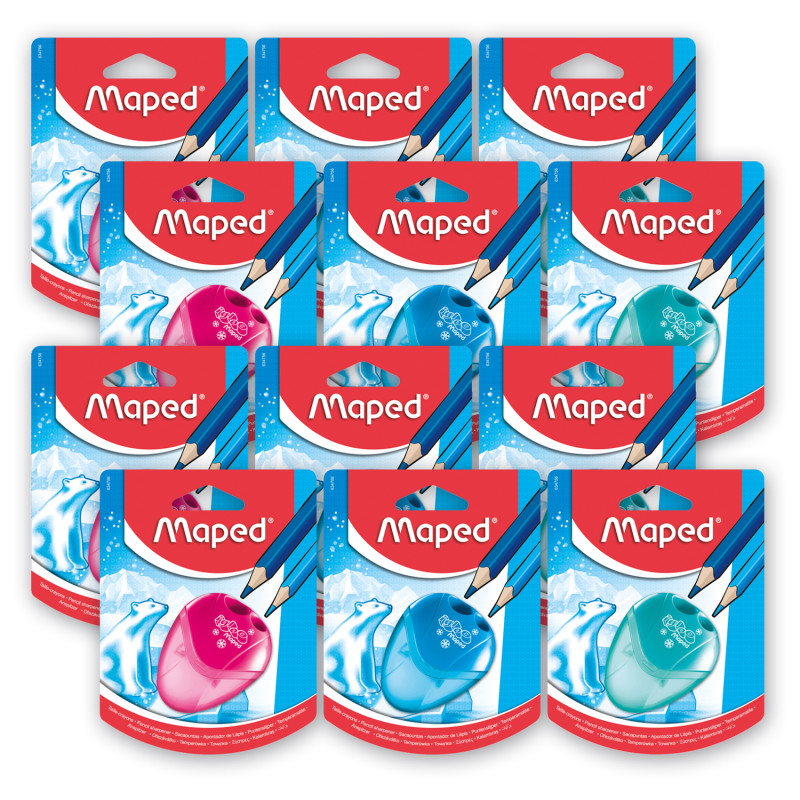 I-Gloo 2 Hole Pencil Sharpener, Pack of 12