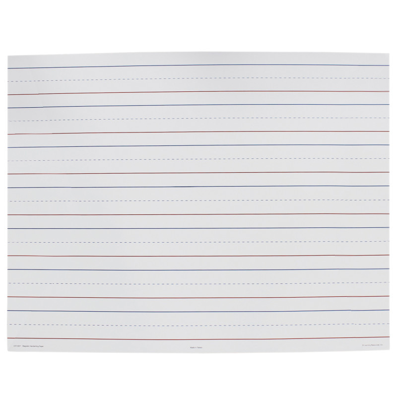Magnetic Demonstration Handwriting Paper, 28'' x 22''