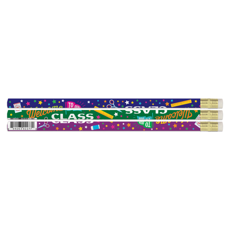 Welcome To Our Class Motivational Pencils, Pack of 144