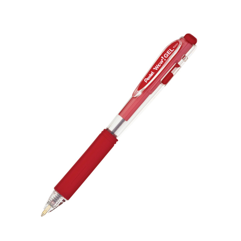 WOW! Gel Pen, Red