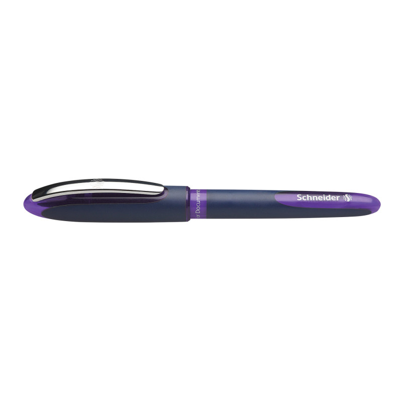 One Business Rollerball Pen, .6 mm, Violet Ink, Single Pen
