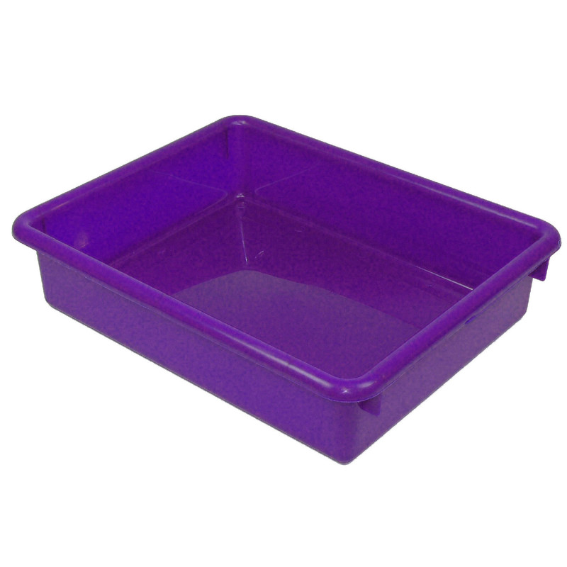 Stowaway 3'' Letter Tray no Lid, Purple