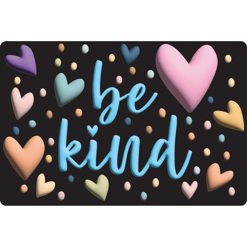 Smart Poly, The Original Fun Mat, Welcome Mat, 1. 5'' x 2. 5'', Be Kind