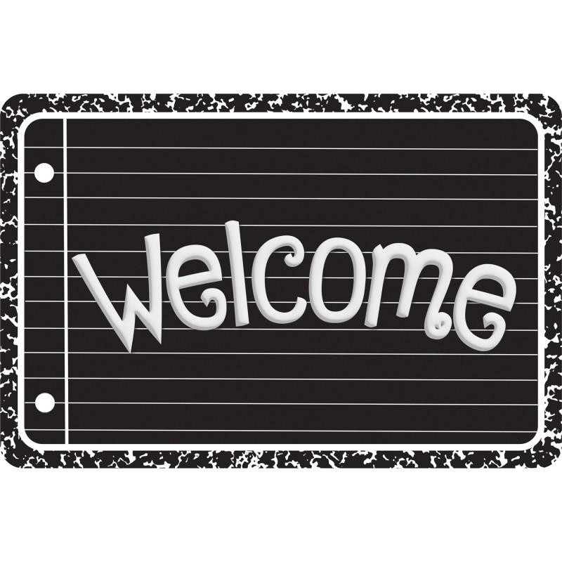 The Original Fun Mat, Welcome Mat, 1. 5'' x 2. 5'', Lined Composition