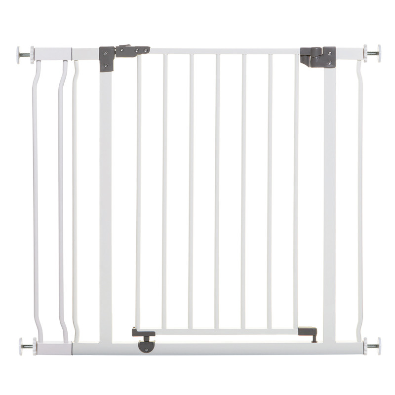 Liberty 2.5-3.5in Auto Close Metal Baby Safety Gate - White