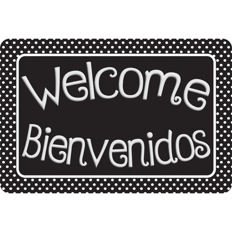 The Original Fun Mat, Welcome Mat, 1. 5'' x 2. 5'', Bienvenidos Welcome