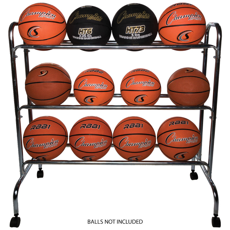 Ball Cart, 3 Tier, Holds 12 Balls