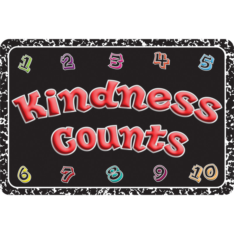 The Original Fun Mat, Welcome Mat, 1. 5'' x 2. 5'', Kindness Counts
