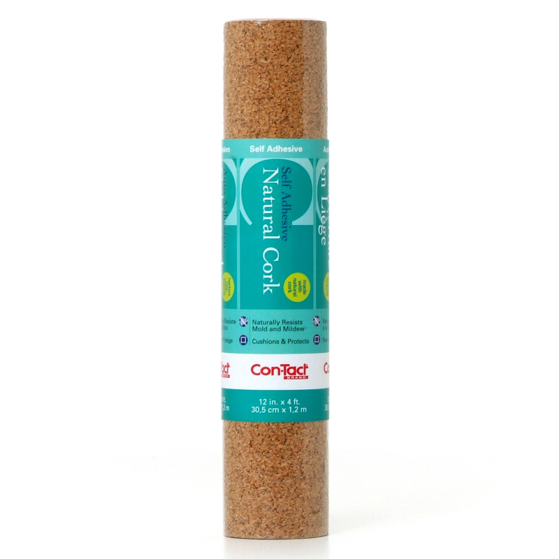Cork Roll, Self-Adhesive, 12'' x 4 f.