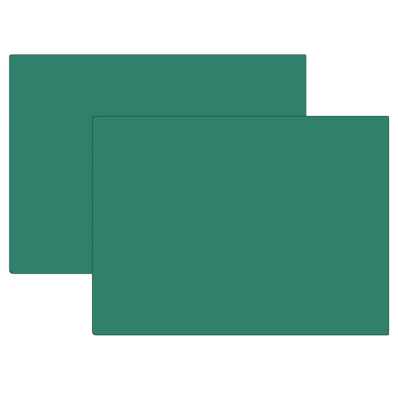 Chalkboard, 24'' x 36'', Green, Pack of 2