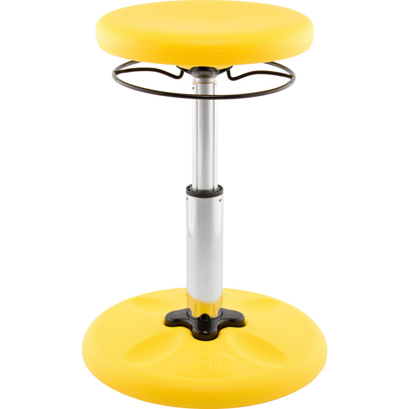 Kids Adjustable Standard Wobble Chair 14-19'', Yellow