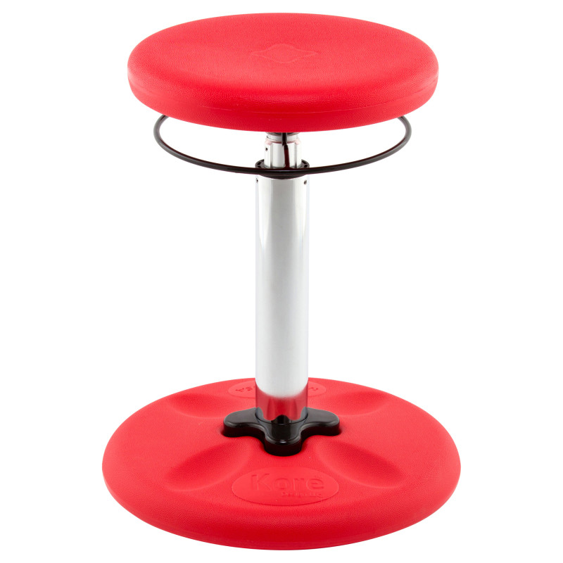 Kids Adjustable Tall Wobble Chair 1.5-24'', Red