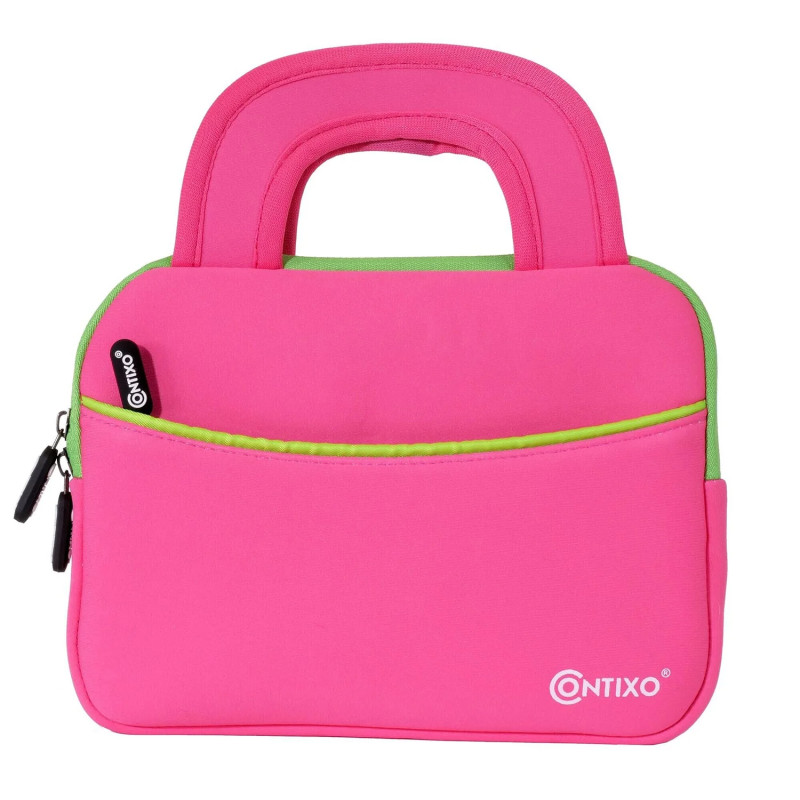 TB02 Protective Carrying Bag Sleeve Case for 10'' Tablets, Pink