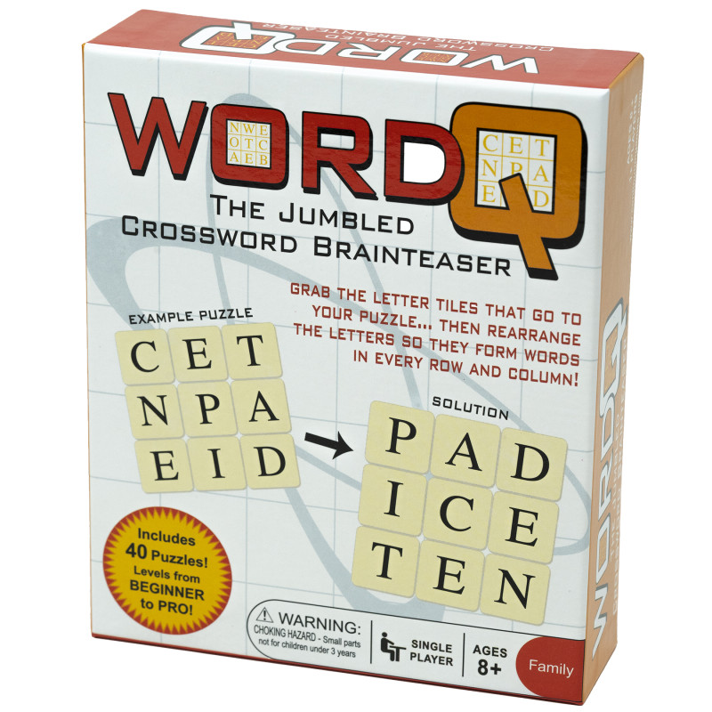 Word Q: The Jumbled Crossword Brainteaser Game