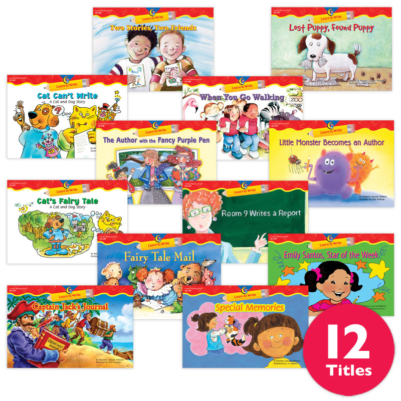 Learn to Write Variety Pack Set 2, Grade 1-2, 12 Titles