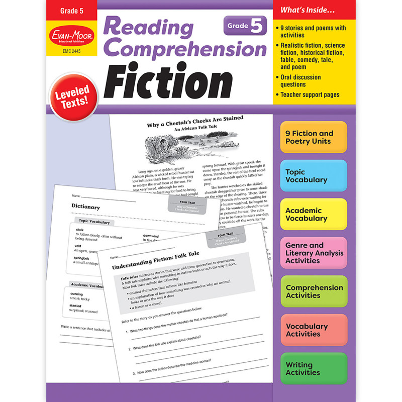 Reading Comprehension: Fiction, Grade 5