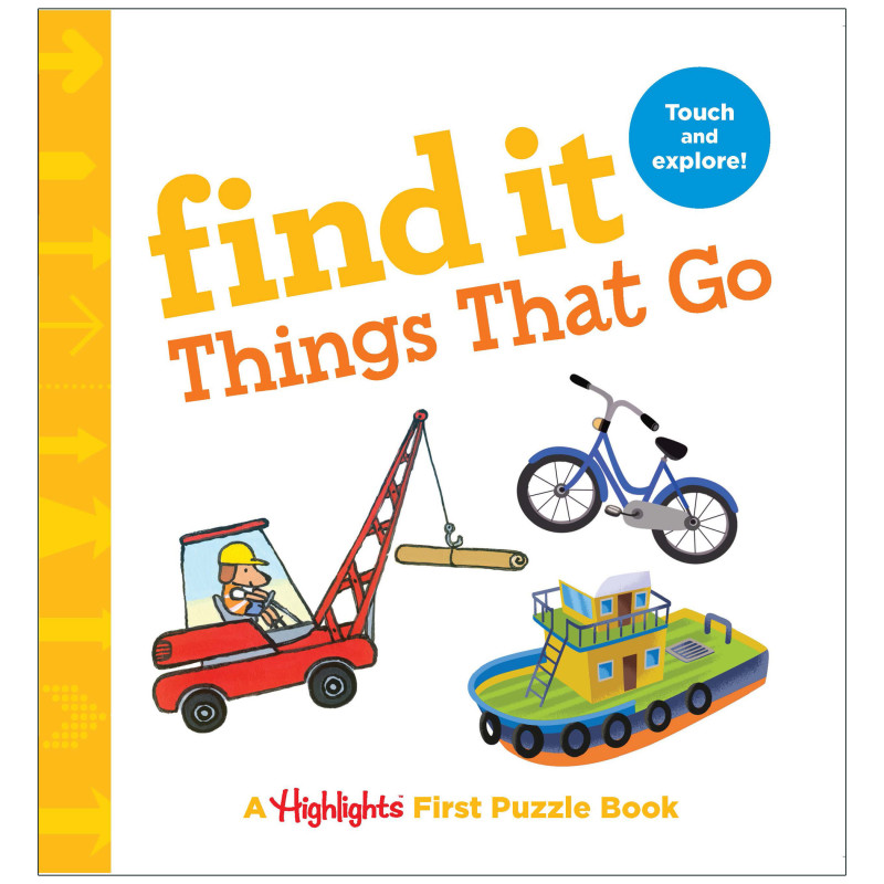 Find It Things That Go Board Book