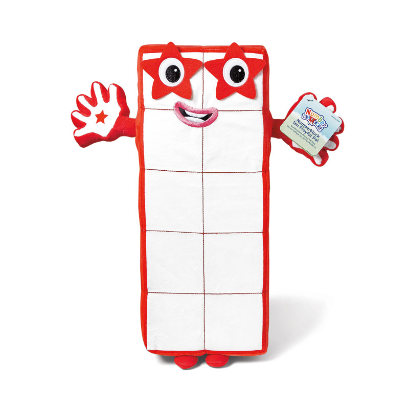 Numberblocks Ten Playful Pal Plush Figure