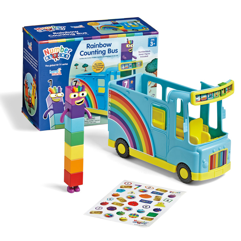 Numberblocks Rainbow Counting Bus