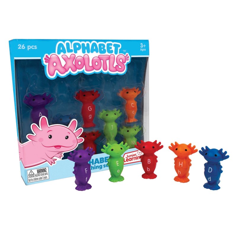 Alphabet Axolotls Alphabet Matching Set