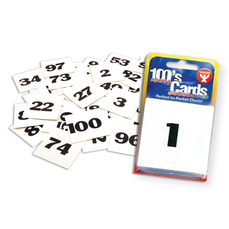 Pocket Chart Number Cards, 2'' x 2''