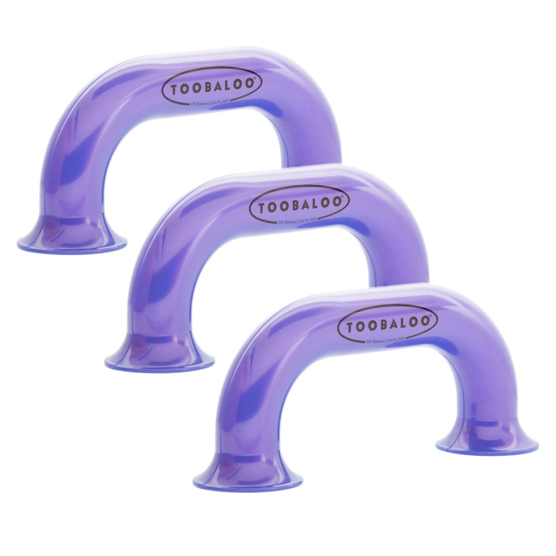 Toobaloo Phone Device, Purple, Pack of 3