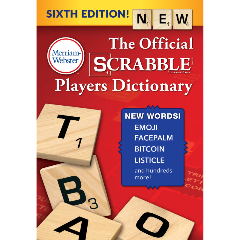 The Official SCRABBLE Players Dictionary, 6th E.ardcover
