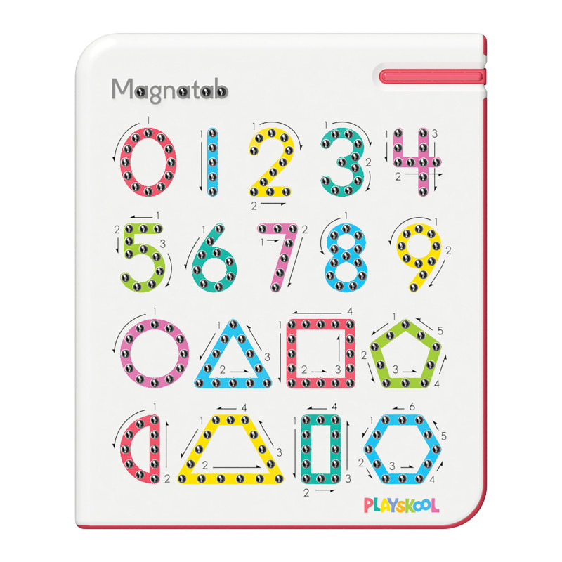 0-9 Numbers & Shapes Magnatab