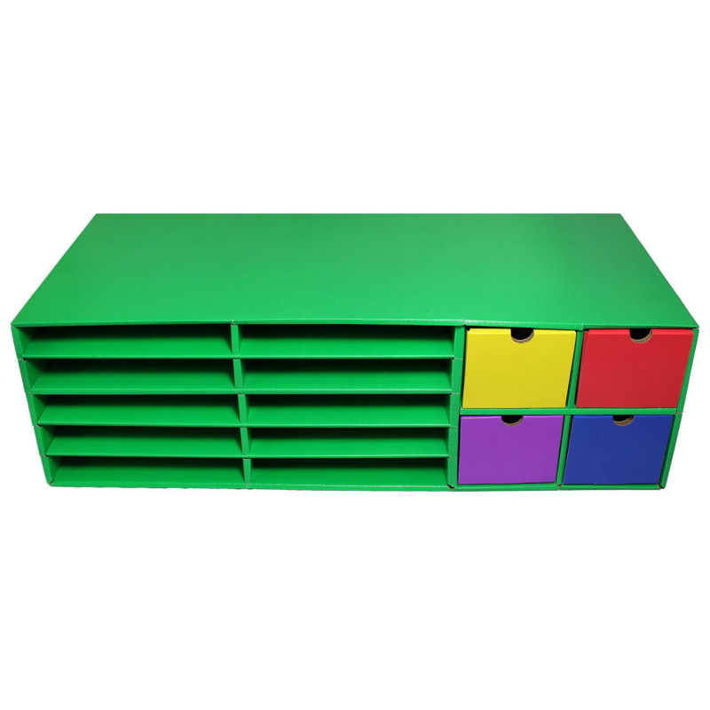 Crafts Keeper, Green, 9-3/8''H x 30''W x 12-1/2''D