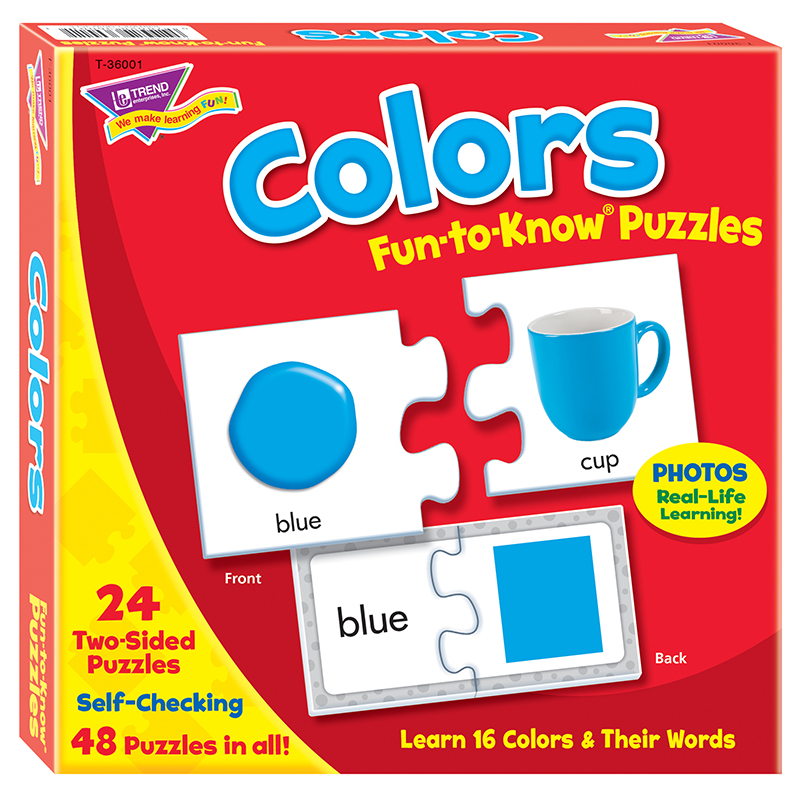 Colors Fun-to-Know Puzzles