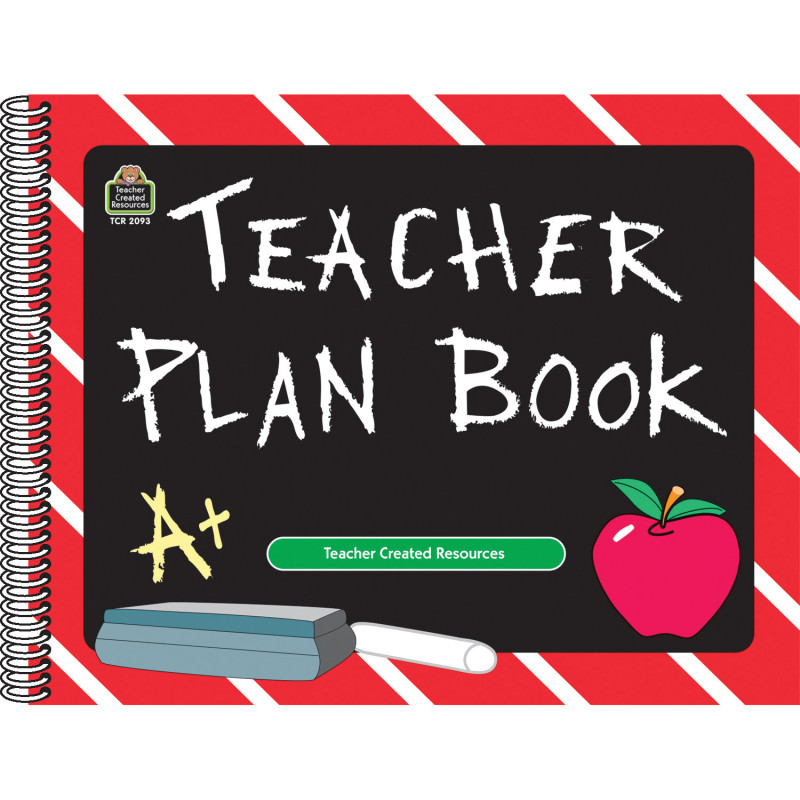Chalkboard Teacher Plan Book
