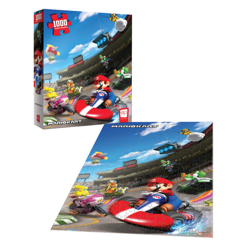 Super Mario Mario Kart Puzzle, 19'' x 27'', 1000 Pieces