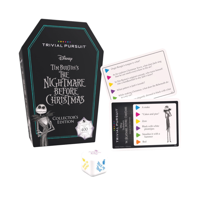 TRIVIAL PURSUIT: Disney Tim Burton's The Nightmare Before Christmas Collector's Edition Board Game
