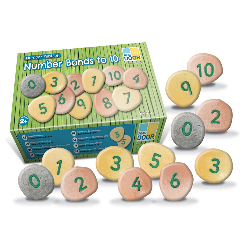 Number Pebbles, Set of 22