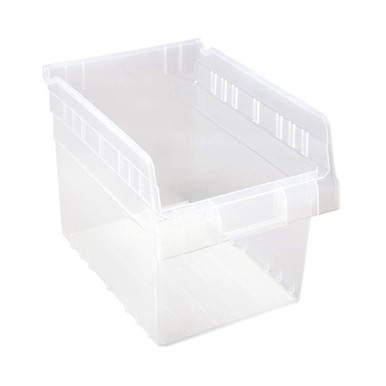 Economy Shelf Bin 12" x 8" x 8" - Clear - Case of 20