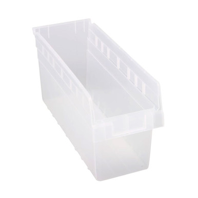Economy Shelf Bin 12" x 7" x 8" - Clear - Case of 30