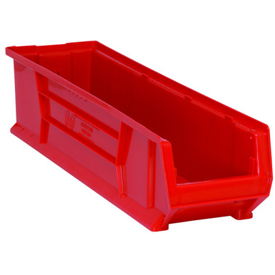 Hulk Bins 29.88" W x 8.25" D x 7" H - Red - Case of 6