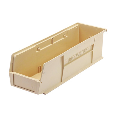Ultra Stack and Hang Bins 18" W x 5.5" D x 5" H - Ivory - Case of 12