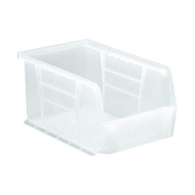Ultra Stack and Hang Bins 9.25" W x 6" D x 5" H - Clear - Case of 12