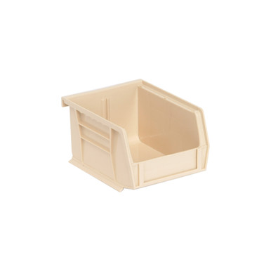 Ultra Stack and Hang Bins 5.38" W x 4.13" D x 3" H - Ivory - Case of 24