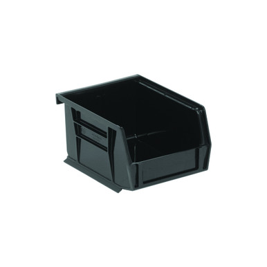 Ultra Stack and Hang Bins 5.38" W x 4.13" D x 3" H - Black - Case of 24