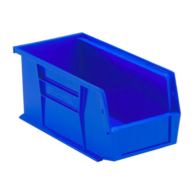 Ultra Stack and Hang Bins 10.88" W x 5.5" D x 5" H - Blue - Case of 12